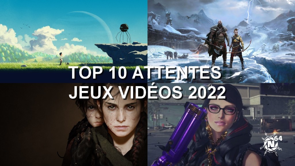 [Top] Mes 10 plus grosses attentes JV de&nbsp;2022