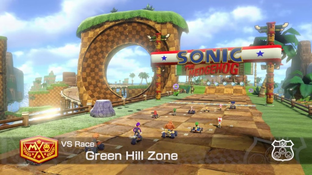 [Fan Made] Green Hill Zone dans Mario Kart&nbsp;8