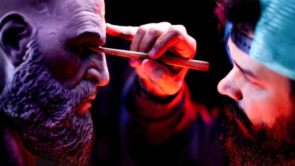 [Fan Made] Une sculpture de Kratos à taille réelle&nbsp;!