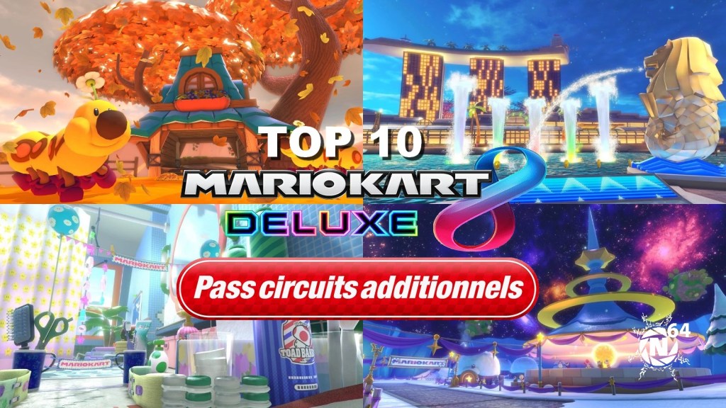 [Top] Les 10 meilleurs circuits additionnels de Mario Kart 8&nbsp;Deluxe