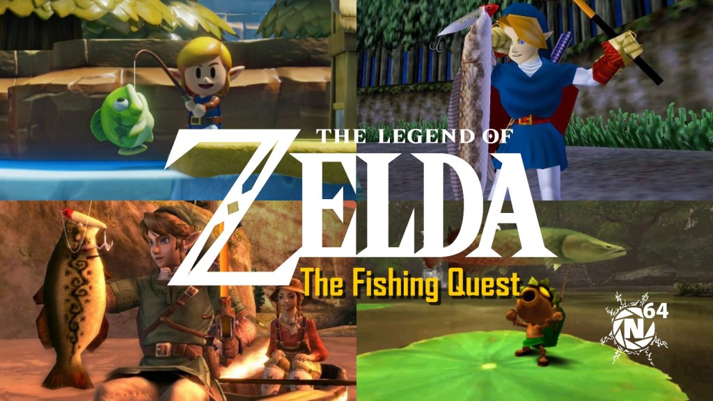 [Dossier] La pêche dans les jeux Zelda