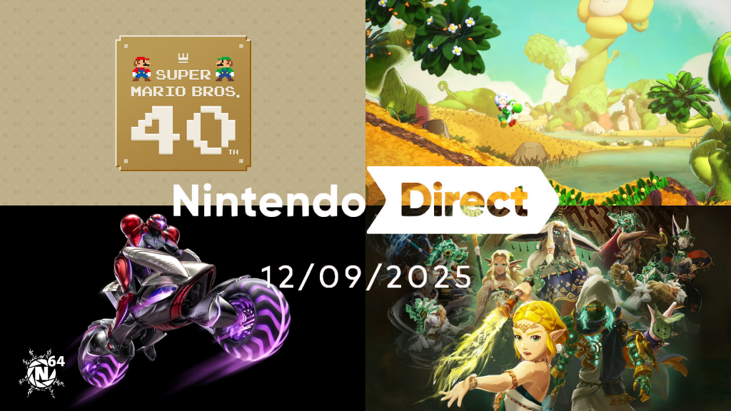 [Avis] Nintendo Direct du 12.09.2025 – Mario&nbsp;40th